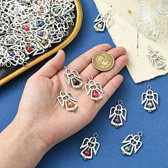 60шт 15 цвета акриловые подвески&nbsp;PALLOY-CJ00097