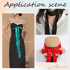 Узкие резинки для волос из полиэстера&nbsp;OHAR-WH20013-001D