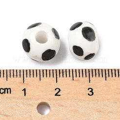 Фарфора ручной работы европейский бусины&nbsp;LS-PORC-C009-01F