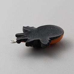 Подвески из непрозрачной смолы&nbsp;LS-RESI-WH0001-04G