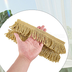 5 ярд полиэстеровых крученых лент с кисточками&nbsp;OCOR-WH20005-39C