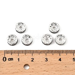 Латунные бусины разделители для поставки стразов&nbsp;X-RB-A014-Z8mm-18S