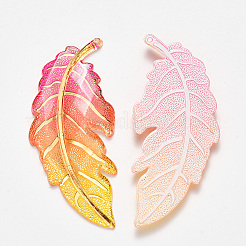 Прозрачные акриловые большие подвески&nbsp;X-TACR-R140-03F