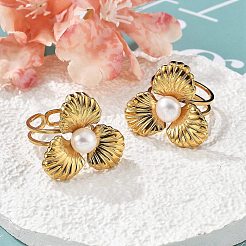 Кольца из нержавеющей стали 304&nbsp;RJEW-S396-01G