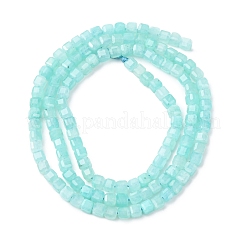 Природных амазонит бисер нитей&nbsp;G-K366-H01-3mm
