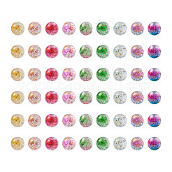 Прозрачные стеклянные бусины&nbsp;GLAA-TA0003-09