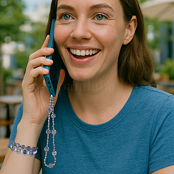 104 шт. 26 вида стеклянных бусин с гальваническим покрытием&nbsp;GLAA-PH0003-97B