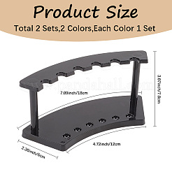 2 набор из 2-х цветных пластиковых держателей для ручек с 6 отверстиями&nbsp;ODIS-CP0001-11