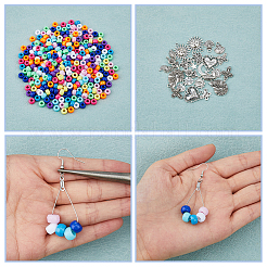 Комплекты для изготовления сережек&nbsp;DIY-FH0006-43