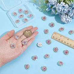 24 шт. пуговицы из цинкового сплава с 1 отверстиями FIND-PH0026-98C