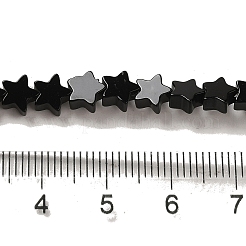 Натуральные бусины из черного оникса (окрашенные и нагретые)&nbsp;G-G085-B44-02