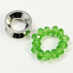 Граненые стеклянные бусины GLAA-G003-M