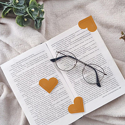 10 шт. защитные уголки для сердец из искусственной кожи&nbsp;AJEW-CL0001-17A