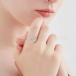 Кольца из горного цинкового сплава со стразами для женщин&nbsp;FS-WG7805C-02