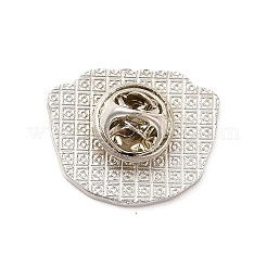 Эмалированная булавка с латунными защелками-бабочками&nbsp;LS-JEWB-A006-03I