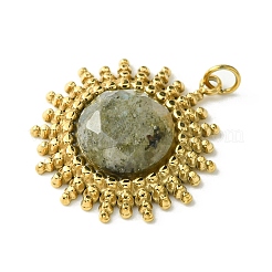 Граненые подвески природного лабрадорита&nbsp;FIND-Z028-38C