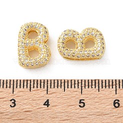 Реечное покрытие латунь микро паве кубический цирконий слайд подвески&nbsp;KK-C084-34G-B