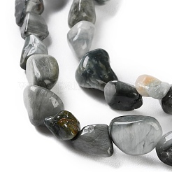 Натуральный орлиный глаз бусы&nbsp;X-G-P497-01C-52