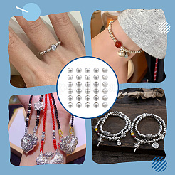 30шт 925 бусины из стерлингового серебра&nbsp;STER-AR0001-18B