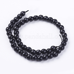 Натуральный белый нефритовый шарик нити&nbsp;G-R166-8mm-14