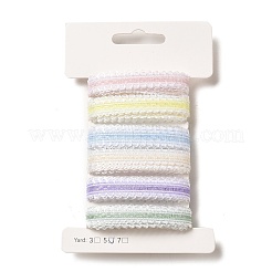 Наборы лент из полиэстера и нейлона с окантовкой пико&nbsp;DIY-Z029-01M