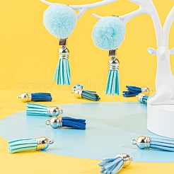 60 шт. 4 цвета искусственная замша подвеска с кисточкой украшения&nbsp;FIND-LS0001-04A