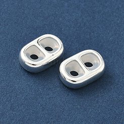 Латунные силиконовые слайд-шармы&nbsp;KK-C099-06B-S