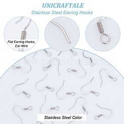 Французские крючки для сережек из нержавеющей стали 304&nbsp;STAS-N0013-15P