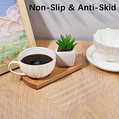 4 лист овальных самоклеящихся накладок на дверные ручки&nbsp;AJEW-SP0004-11C