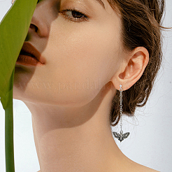 8 пара 925 серебряных сережек-гвоздиков&nbsp;STER-DC0001-91