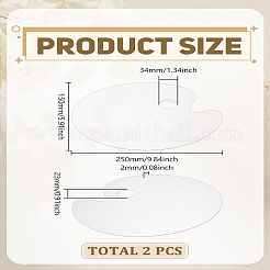 Палитра акриловая акварель масло&nbsp;AJEW-WH0314-831A