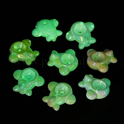 Непрозрачные акриловые бусины с УФ-покрытием&nbsp;MACR-K361-09