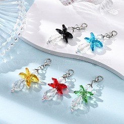 Стеклянные подвески в виде ангела&nbsp;HJEW-JM03468