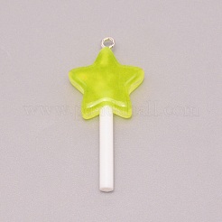 Подвески из смолы&nbsp;RESI-WH0025-11I