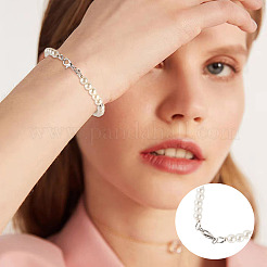 6шт 925 серебряных провода-хранителя&nbsp;STER-TA0001-46S