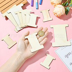 60 шт. 3 стиля необработанных деревянных вырезов для поделок&nbsp;DIY-SC0031-11A