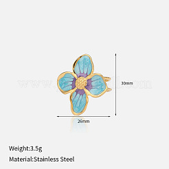 Открытые кольца-манжеты из нержавеющей стали 304 и эмали&nbsp;FS-WG13A6D-01