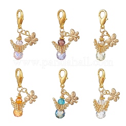 Стекло подвесные украшения&nbsp;HJEW-MZ00376