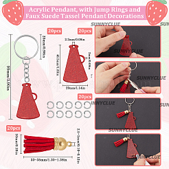 Акриловые кулон&nbsp;FIND-SC0009-44A