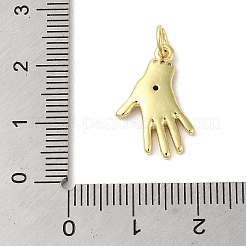 Стойки обшивки латунь микро проложить Циркон подвеску&nbsp;KK-C052-26G