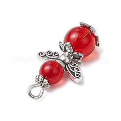 24шт 8 цвета стеклянные подвески&nbsp;PALLOY-JF03650