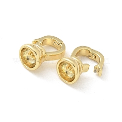 Латунь раз по сравнению с застежками&nbsp;KK-Z083-20G