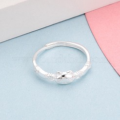 925 регулируемое кольцо из стерлингового серебра для женщин&nbsp;STER-N016-141S