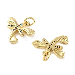 Латунные микро проложить кубического циркония подвески&nbsp;KK-C092-05G