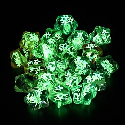 Светящиеся прозрачные шарики из смолы&nbsp;RESI-B039-13