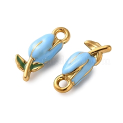 Подвески из нержавеющей стали 304 с эмалью&nbsp;STAS-B100-04G-03