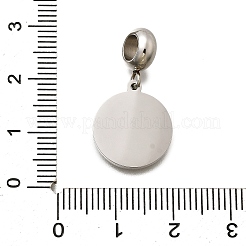 Ювелирные изделия 304 нержавеющая сталь европейские подвески-шармы&nbsp;OPDL-L013-40B