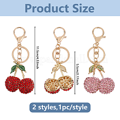 2шт брелок из сплава 2 цветов&nbsp;KEYC-DC0001-35