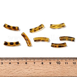 Прозрачные акриловые трубчатые бусины&nbsp;X-OACR-ZX005-41