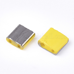 Стеклянные бусины из непрозрачного стекла&nbsp;SEED-S023-18C-04B